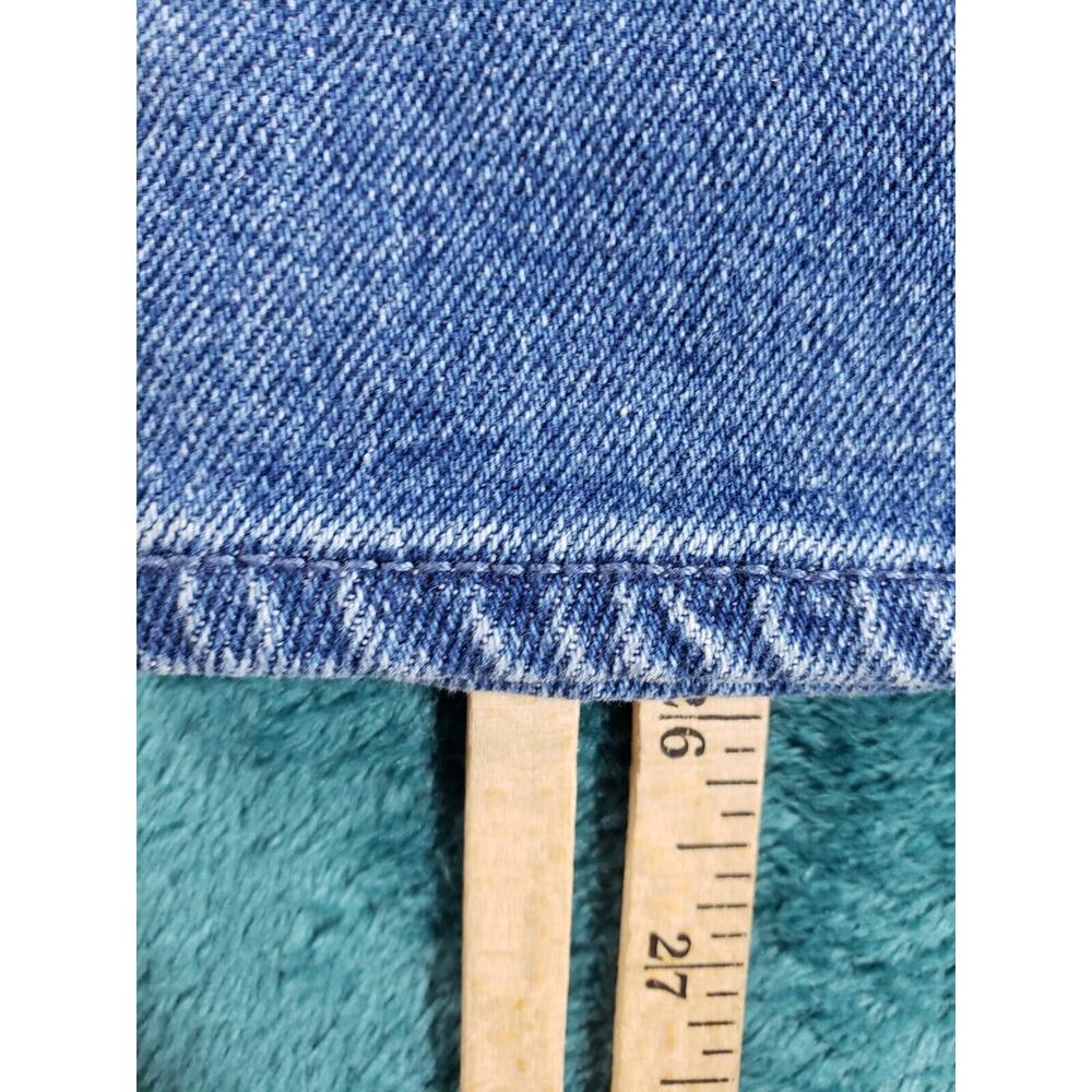 Hollister Jeans Sz 3 Womens Blue Denim Pants Ladies Patchwork High Rise Mom - Picture 8 of 13